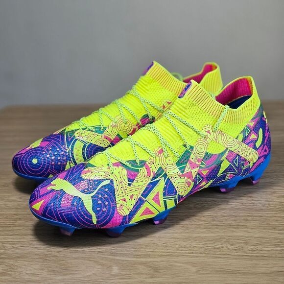 PUMA Future Ultimate Energy FG/AG Soccer Cleats Men's 11.5 107546-01 Ultra Blue - Picture 2 of 13